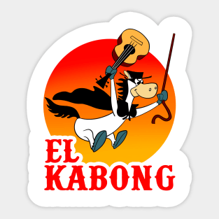 El Kabong Sticker